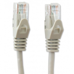 Kabel sieciowy patch cord RJ45 Cat5e UTP CCA 1m szary TECHLYPRO 024124