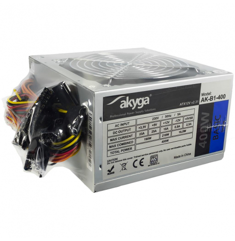 Zasilacz Akyga ATX Basic 400W AK-B1-400 Fan 120 mm