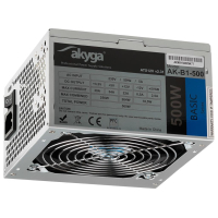 Zasilacz Akyga ATX Basic 500W AK-B1-500E Fan 120 mm