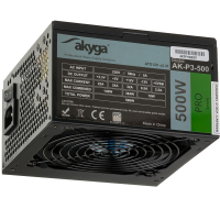 Zasilacz Akyga ATX Pro 500W AK-P3-500 Fan 120 mm PCI-E PFC