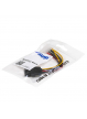 Adapter zasilania Akyga Molex / 2x SATA 15cm AK-CA-16