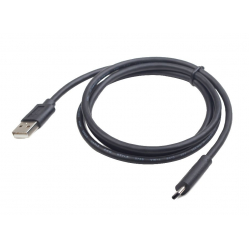 Kabel GEMBIRD USB-C 2.0 1m czarny