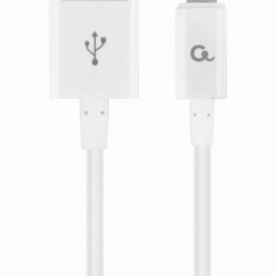 Kabel GEMBIRD USB 8-pin do ładowania i transmisji, 1m, biały