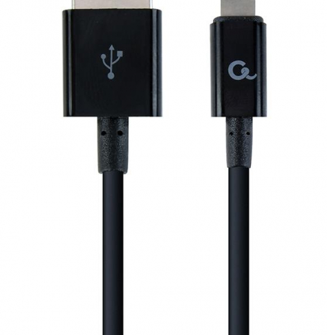 Kabel GEMBIRD USB 8-pin do ładowania i transmisji 2m czarny