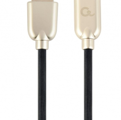 Kabel GEMBIRD Premium USB do 8-pin 1m, metalowe wtyki, gumowany, czarny