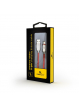 Kabel GEMBIRD Premium USB 8-pin 1m czerwony metalowe wtyki gumowany
