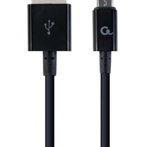 GEMBIRD CC-USB2P-AMmBM-1M Gembird kabel micro USB 2.0 AM-MBM5P, ładowanie, transmisja, 1m, czarny