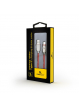 Kabel GEMBIRD USB-C 2.0 metalowe wtyki gumowany 2m czerwony
