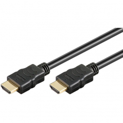 TECHLY 304499 Techly Kabel monitorowy HDMI-HDMI M/M 1.4 Ethernet, ekranowany, 5m, czarny