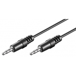 Kabel audio stereo Jack 3.5mm M/M 1,5m TECHLY