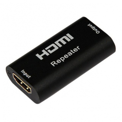 Wzmacniacz sygnału HDMI (Repeater) 4K do 40m - TECHLY, czarny