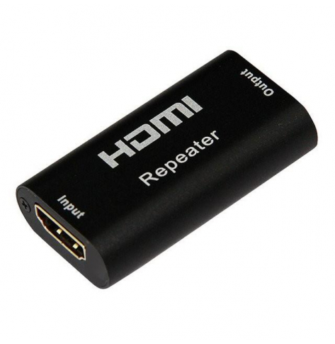 Wzmacniacz sygnału HDMI (Repeater) 4K do 40m - TECHLY, czarny