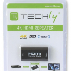 TECHLY 100501 Techly Wzmacniacz sygnału HDMI (Repeater) 4K do 40m czarny