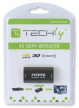 Wzmacniacz sygnału HDMI (Repeater) 4K do 40m - TECHLY, czarny