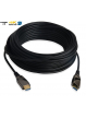 Kabel Aktywny optyczny HDMI-HDMI M/M v2.0 Ethernet 3D 4K 10m czarny