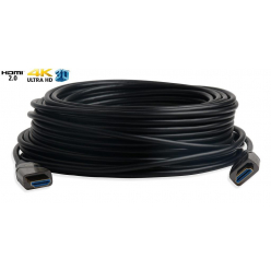 TECHLY 103977 Techly Aktywny kabel optyczny HDMI-HDMI M/M v2.0 Ethernet 3D 4K 10m czarny
