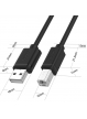 UNITEK Y-C421GBK Unitek kabel USB 2.0 AM-BM, 5m; Y-C421GBK