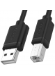UNITEK Y-C421GBK Unitek kabel USB 2.0 AM-BM, 5m; Y-C421GBK