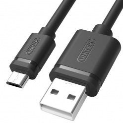 UNITEK Y-C434GBK Unitek kabel USB 2.0-micro USB M/M, 1,5m; Y-C434GBK