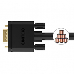 UNITEK Y-C506 Unitek Kabel VGA HD15 M/M 10m, Premium, Y-C506
