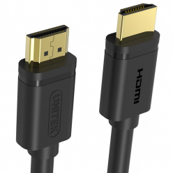 UNITEK Y-C136M Unitek Kabel HDMI v2.0 M/M 1m, gold, BASIC, Y-C136M