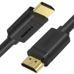 UNITEK Y-C142M Unitek Kabel HDMI v.1.4 M/M 10m, gold, BASIC, Y-C142M