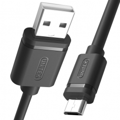 UNITEK Y-C454GBK Unitek kabel USB 2.0-micro USB M/M, 0,5m; Y-C454GBK