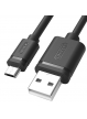 Kabel UNITEK USB 2.0-micro M/M, 0,5m; Y-C454GBK