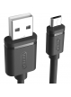 Kabel UNITEK USB 2.0-micro M/M, 0,5m; Y-C454GBK