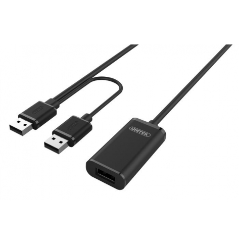 Wzmacniacz sygnału USB 2.0 Unitek, 20m