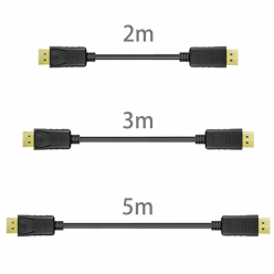 UNITEK Y-C608BK Unitek Kabel DisplayPort M/M, 2,0m; Y-C608BK