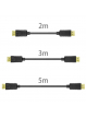 Kabel DisplayPort UNITEK M/M, 2,0m