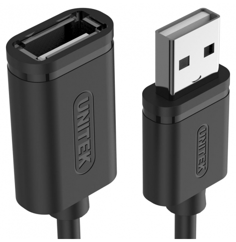 UNITEK Y-C447GBK Unitek przedłużacz USB2.0 AM-AF, 0,5m; Y-C447GBK