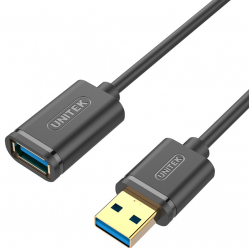 Przedłużacz USB3.0 Unitek AM-AF, 0,5m