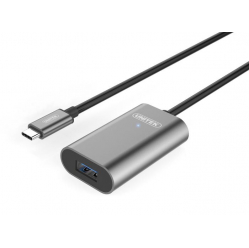 Wzmacniacz UNITEK sygnału USB-C 3.1 na USB-A, 5m, M/F