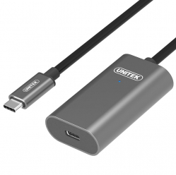 Wzmacniacz UNITEK sygnału USB 3.1 Typ-C, 5m, M/F