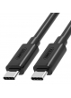 UNITEK Y-C477BK Unitek Kabel USB typ-C - USB typ-C, Y-C477BK
