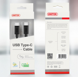 Kabel UNITEK USB typ-C - USB typ-C