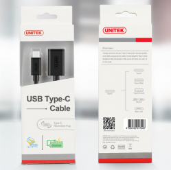 Kabel UNITEK USB typ-C - USB AF