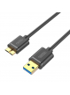 UNITEK Y-C461GBK Unitek kabel USB 3.0. microUSB-USB; 1.0m, Y-C461GBK