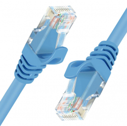 Kabel UNITEK UTP CAT.6 BLUE 1M