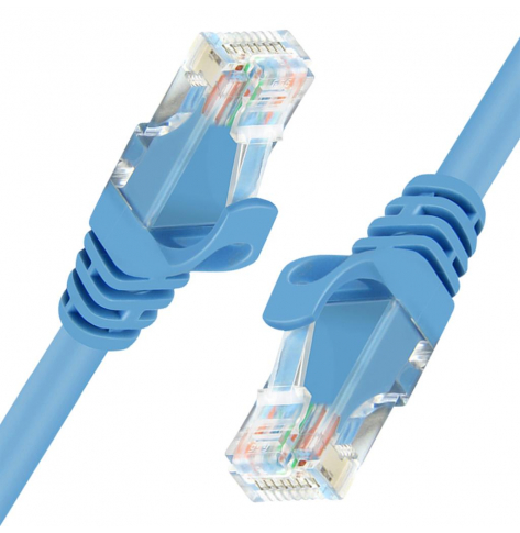 UNITEK Y-C809ABL Unitek Kabel UTP CAT.6 BLUE 1M; Y-C809ABL