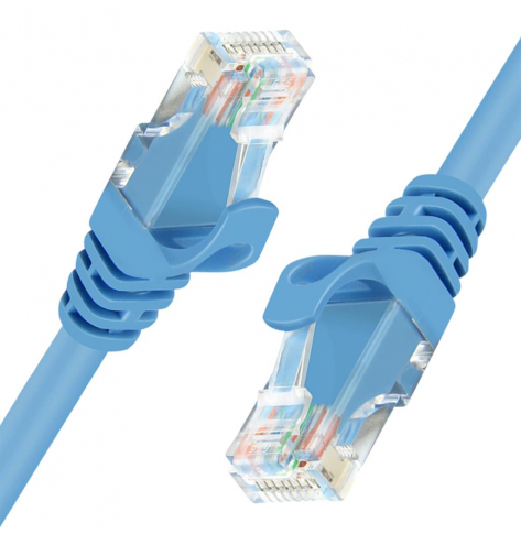 UNITEK Y-C810ABL Unitek Kabel UTP CAT.6 BLUE 2M; Y-C810ABL