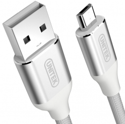 Kabel UNITEK USB - microUSB 2.0 Silver