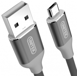 Kabel UNITEK USB - microUSB 2.0 Gray