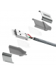 UNITEK Y-C4026AGY Unitek Kabel USB - microUSB 2.0 Gray, Y-C4026AGY