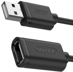Przedłużacz USB2.0 Unitek AM-AF, 3,0m