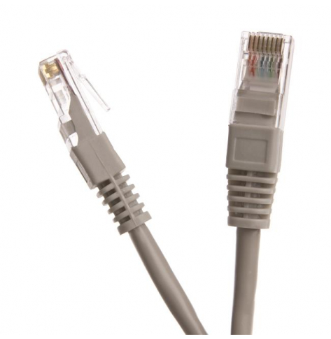 Patchcord START.LAN RJ45 kat.6 UTP 7.5m szary