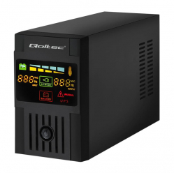 UPS Qoltec MONOLITH 1200VA 720W LCD USB