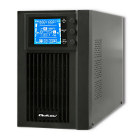 UPS QOLTEC On-line 1kVA 800W LCD USB